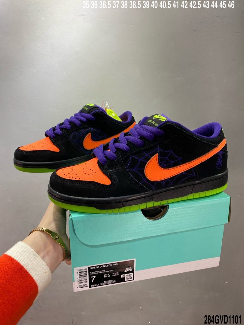 SB Dunk Low, Nike SB Dunk Low, Nike SB Dunk, Nike SB, NIKE, Night of Mischief, Dunk Low, Dunk - Nike SB Dunk Low Night of Mischief 万圣节