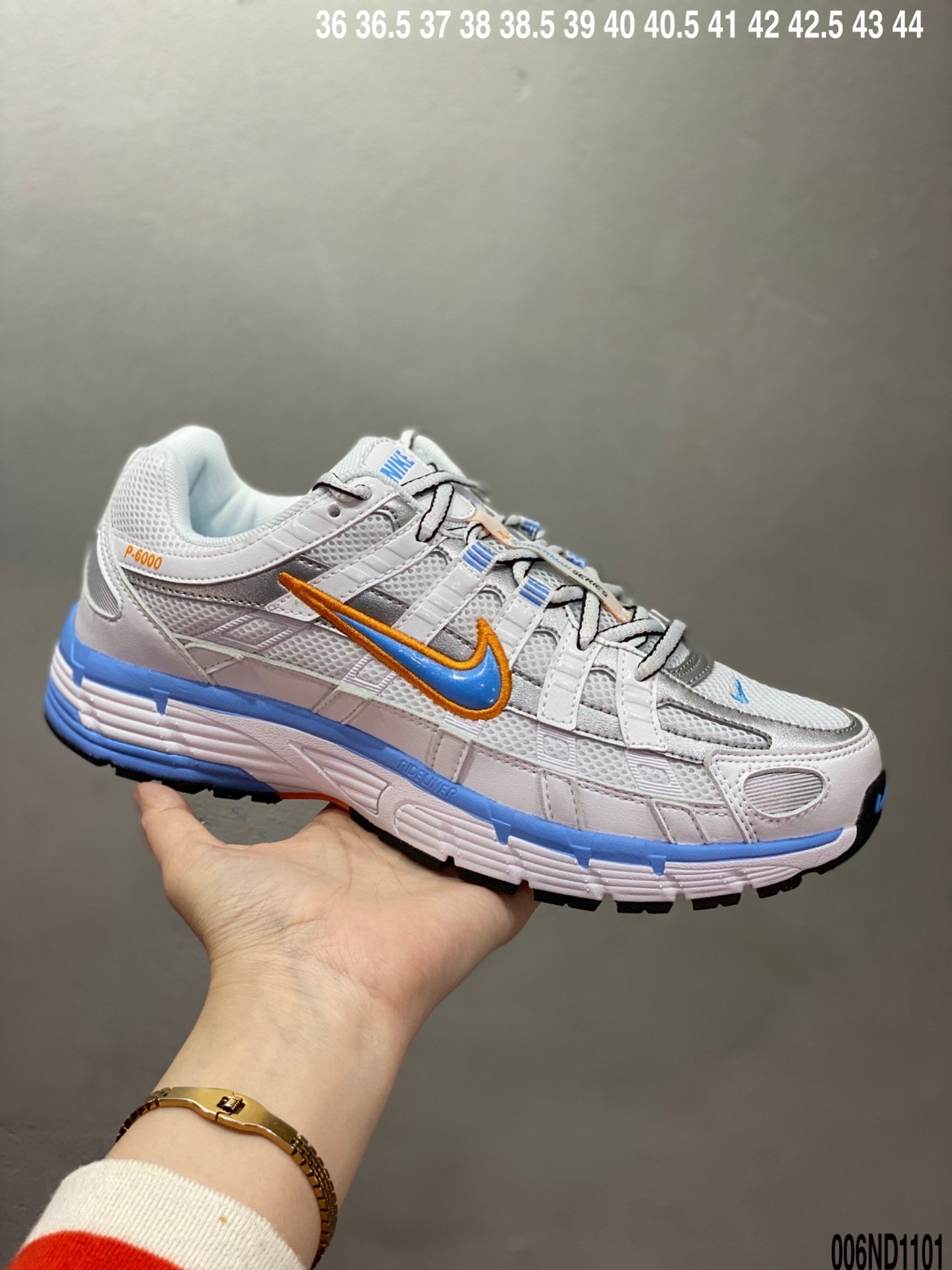 耐克 nike P-6000复古科技个性老爹鞋