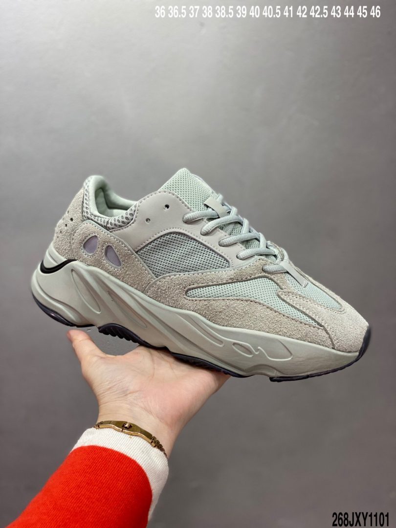 老爹鞋, 复古老爹鞋, YEEZY 700, Yeezy, Boost, adidas Yeezy, Adidas - 阿迪达斯Adidas YEEZY 700 “Teal Blue”灰棕 椰子700复古老爹鞋