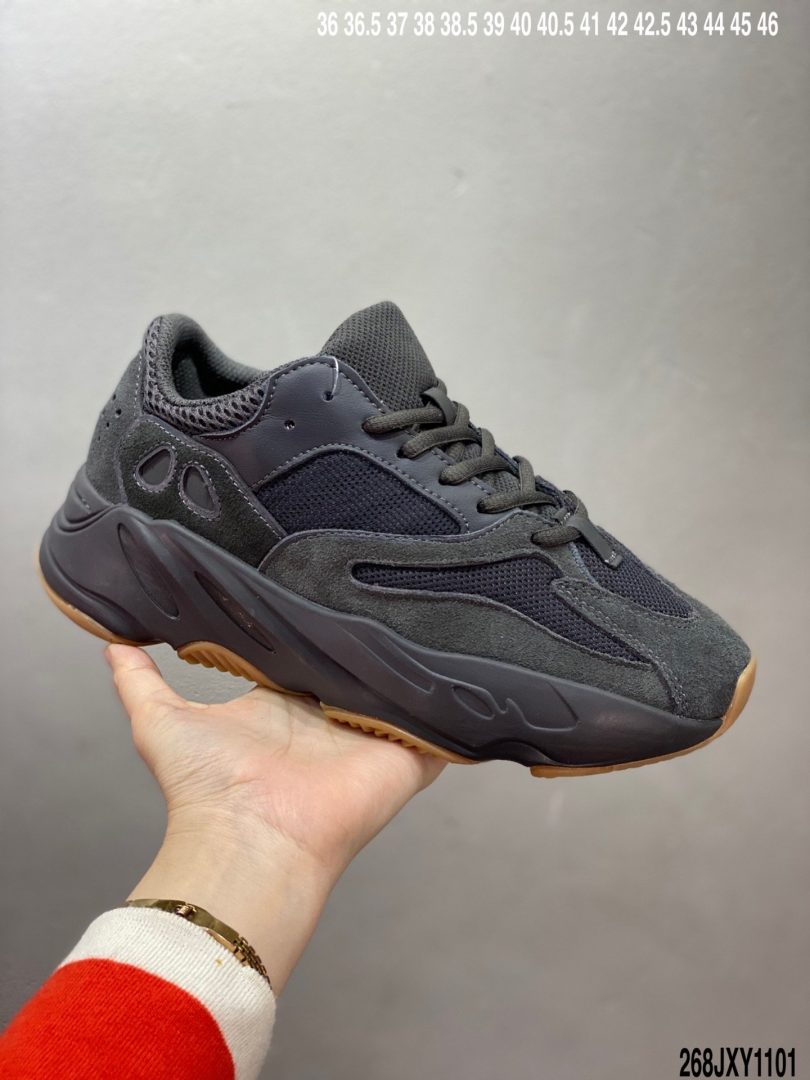 老爹鞋, 复古老爹鞋, YEEZY 700, Yeezy, Boost, adidas Yeezy, Adidas - 阿迪达斯Adidas YEEZY 700 “Teal Blue”灰棕 椰子700复古老爹鞋