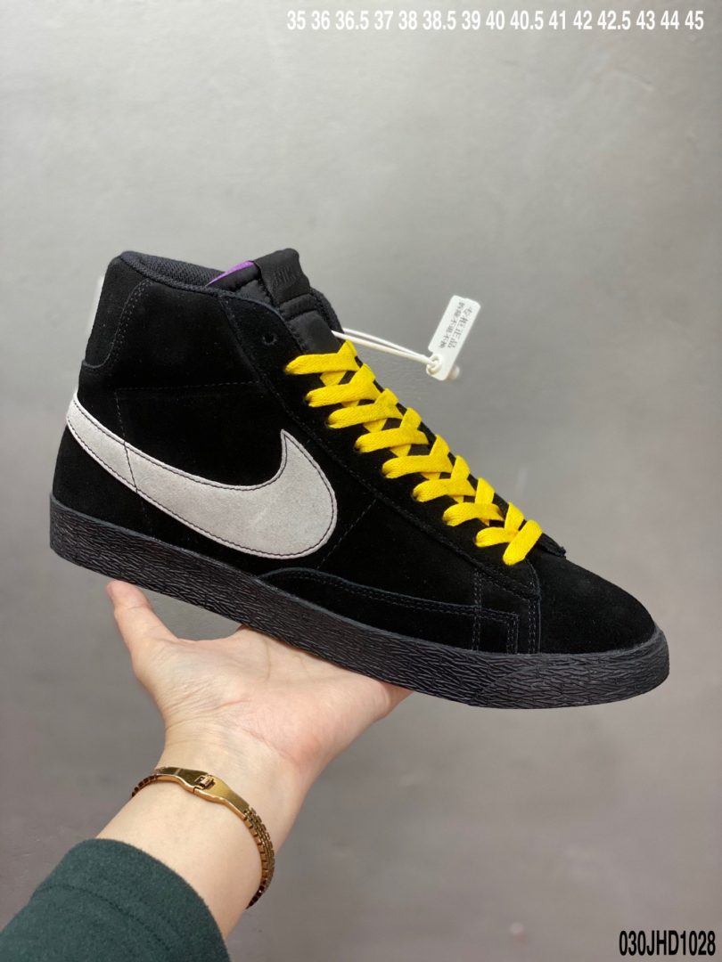 运动板鞋, 板鞋, 开拓者, Nike Blazer Mid, NIKE, Blazer Mid, Blazer - 耐克Nike Blazer Mid Retro复古经典百搭中帮开拓者休闲运动板鞋“白皮皇家红勾”