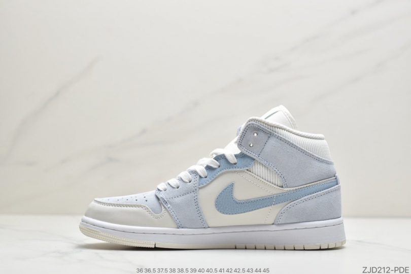 篮球鞋, Jordan, Aj1, Air Jordan 1 Mid, Air Jordan 1, Air Jordan - Air Jordan 1 Mid AJ1中帮复古篮球鞋 全头层皮料 诠释市面最高工艺货号：DA4666-100
