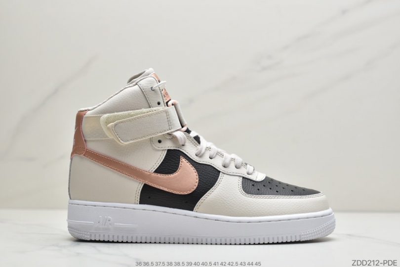 Nike Air Force 1 Low, Nike Air Force 1, Nike Air, NIKE, FORCE 1, Air Force 1 Low, Air Force 1 - Nike Air Force 1 Low "奶白黑拼接中帮" 整体以奶白为基调 鞋面以细腻的