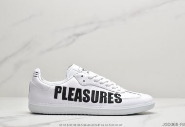阿迪达斯adidas originals Samba “Pleasures”黑白电绣联名