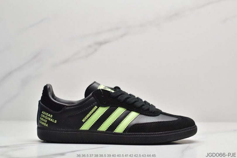 联名, SAMBA, Pleasures, Originals, adidas Samba, adidas Originals, Adidas - 阿迪达斯adidas originals Samba "Pleasures”黑白电绣联名