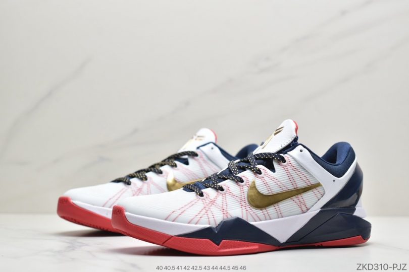 篮球鞋, 科比7代, 科比7, Zoom, NIKE, KOBE VII, Kobe V, Kobe - 耐克NIKE ZOOM KOBE VII 科比7代 奥运版 可拆解的鞋垫及中底缓震层 独立鞋舌设计