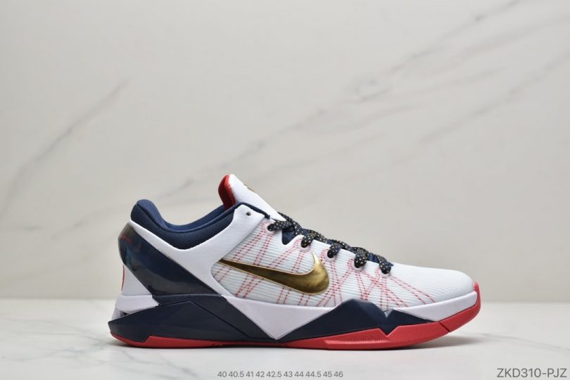 篮球鞋, 科比7代, 科比7, Zoom, NIKE, KOBE VII, Kobe V, Kobe - 耐克NIKE ZOOM KOBE VII 科比7代 奥运版 可拆解的鞋垫及中底缓震层 独立鞋舌设计