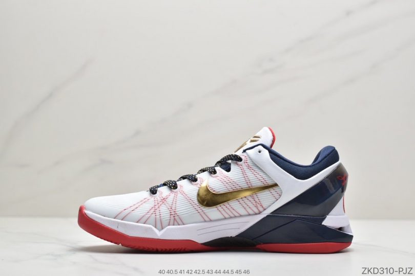 篮球鞋, 科比7代, 科比7, Zoom, NIKE, KOBE VII, Kobe V, Kobe - 耐克NIKE ZOOM KOBE VII 科比7代 奥运版 可拆解的鞋垫及中底缓震层 独立鞋舌设计