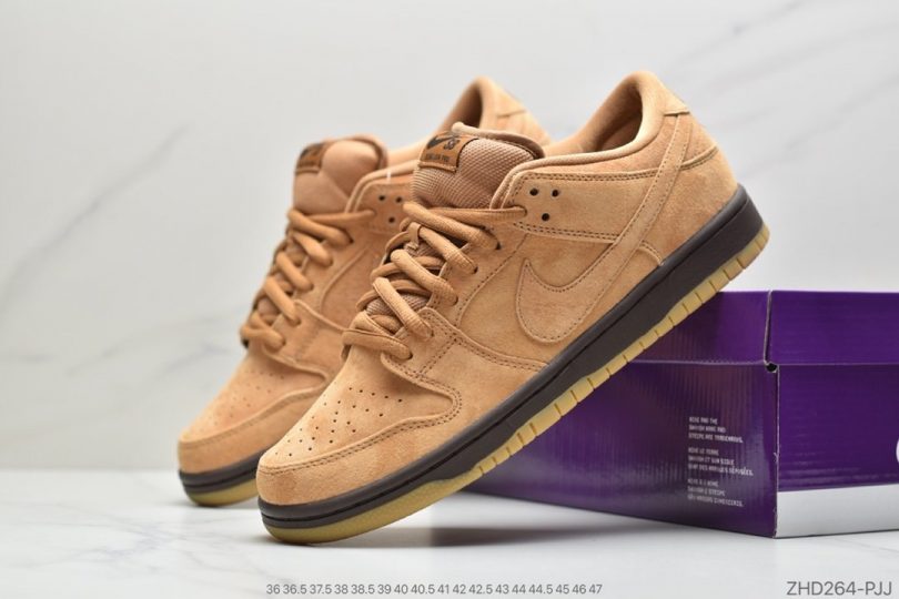 扣篮系列, Wheat Mocha, SB Dunk Low Pro, SB Dunk Low, Nike SB Dunk Low, Nike SB Dunk, Dunk Low, Dunk - 全新小麦配色 耐克Nike SB Dunk Low Pro"Wheat Mocha"扣篮系列低帮休闲运动滑板板鞋