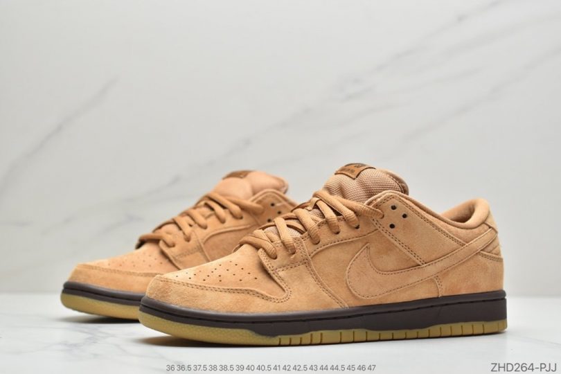 扣篮系列, Wheat Mocha, SB Dunk Low Pro, SB Dunk Low, Nike SB Dunk Low, Nike SB Dunk, Dunk Low, Dunk - 全新小麦配色 耐克Nike SB Dunk Low Pro"Wheat Mocha"扣篮系列低帮休闲运动滑板板鞋