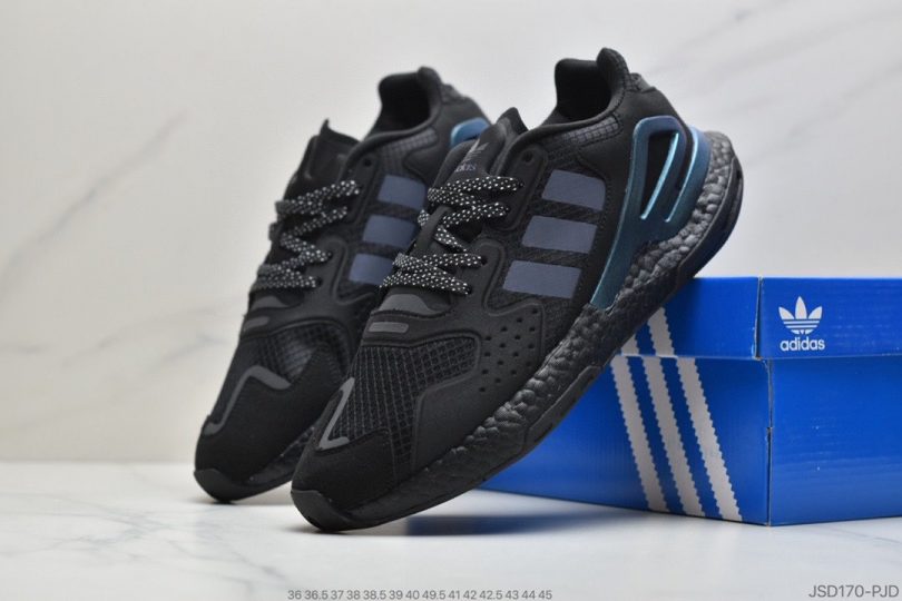 运动跑鞋, 跑鞋, 爆米花, 夜行者2代, 夜行者, Boost 2020, Boost, Adidas - 阿迪达斯adidas三叶草 Originals 2020 Day Jogger Boost 2020版慢跑者系列夜行者2代运动跑鞋
