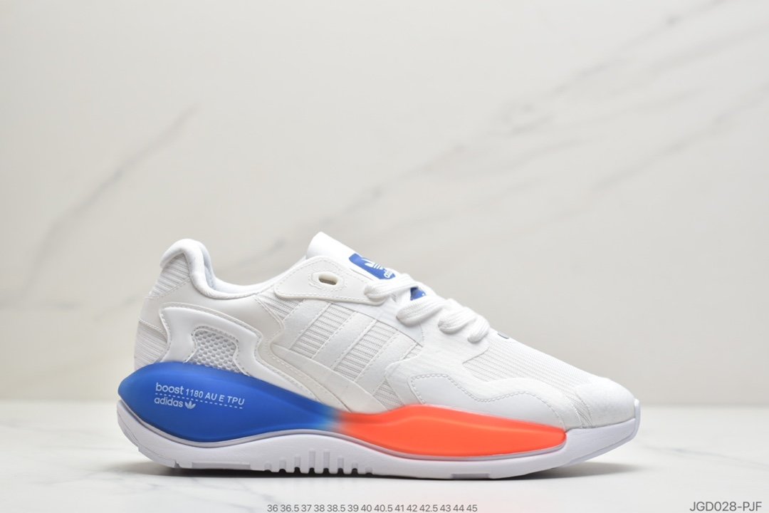 adidas ZX Alkyne Boost 易烊千玺同款 爆米花中底 复古运动休闲跑步鞋