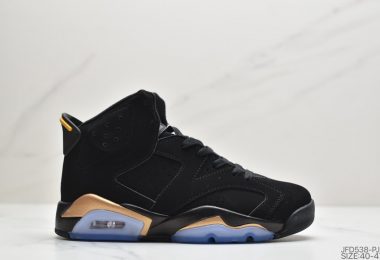 耐克Nike Air Jordan 6 ” DMP ” 黑金 男子文化篮球鞋ID：JFD538-PJF