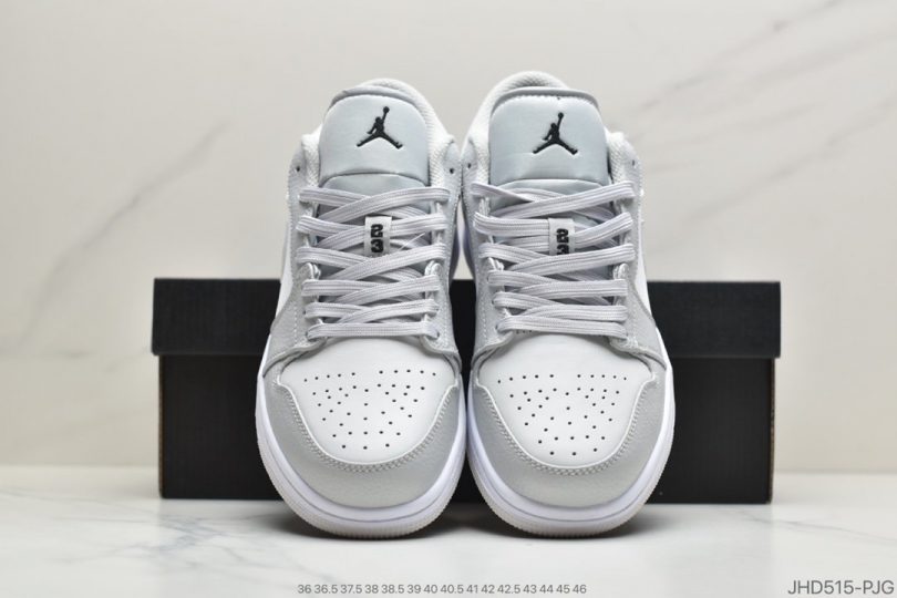 迪奥联名, 联名, White Camo, Swoosh, Jordan, Air Jordan 1 Low, Air Jordan 1, Air Jordan - 浅灰色 Air Jordan 1 Low “White Camo”迷雾ID:JHD515-PJG