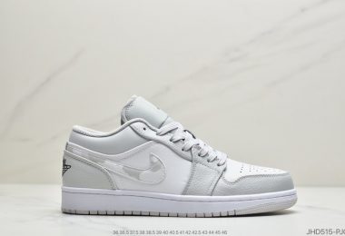 浅灰色 Air Jordan 1 Low “White Camo”迷雾ID:JHD515-PJG