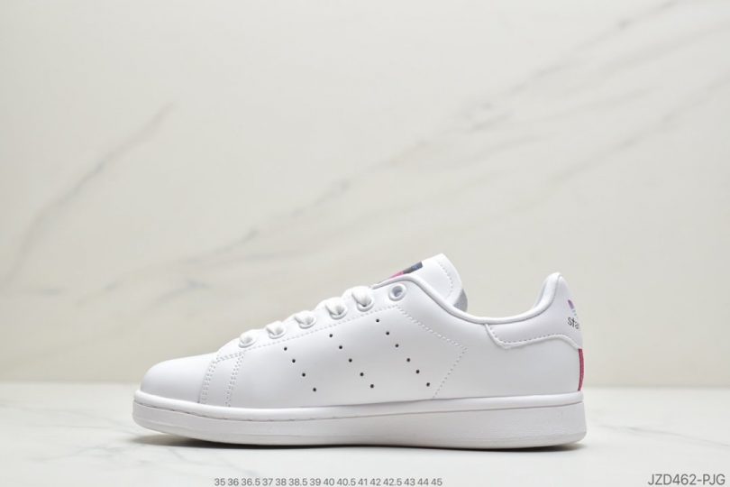 运动板鞋, 板鞋, 史密斯, Stan Smith, Originals, Adidas - 阿迪达斯adidas三叶草 Originals Stan Smith Leather"White/Light Blue"史密斯经典百搭复古休闲运动板