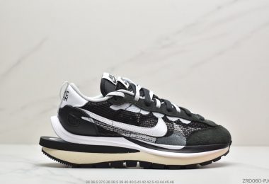 Sacai x 耐克/Nike Pegasus VaporFly SP”Green/Yellow/Black/White” 混合马拉松构解前卫变形三层底男女休闲鞋情侣慢跑鞋