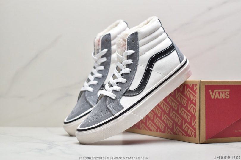 高帮, 安纳海姆, 加绒, Vans - 万斯VANS SK8—HI 高帮加绒系列板鞋ID:JED006-PJG