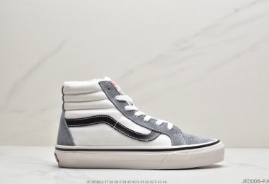 万斯VANS SK8—HI 高帮加绒系列板鞋ID:JED006-PJG