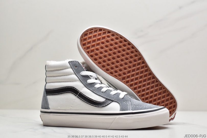 高帮, 安纳海姆, 加绒, Vans - 万斯VANS SK8—HI 高帮加绒系列板鞋ID:JED006-PJG