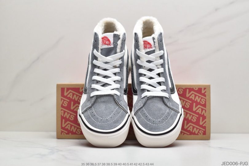 高帮, 安纳海姆, 加绒, Vans - 万斯VANS SK8—HI 高帮加绒系列板鞋ID:JED006-PJG