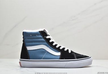 万斯Vans SK8-Hi 海军蓝经典系列板鞋ID:JED006-PJG