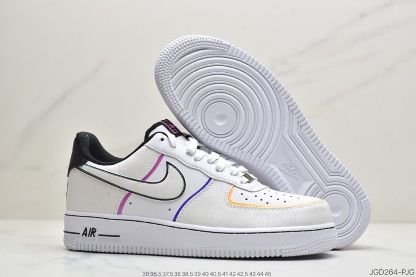 高帮, FORCE 1, Air Force 1, 3M反光 - 耐克 Air Force 1 ‘07 "Day of the Dead" 空军高帮灵亡节 CT1138-103