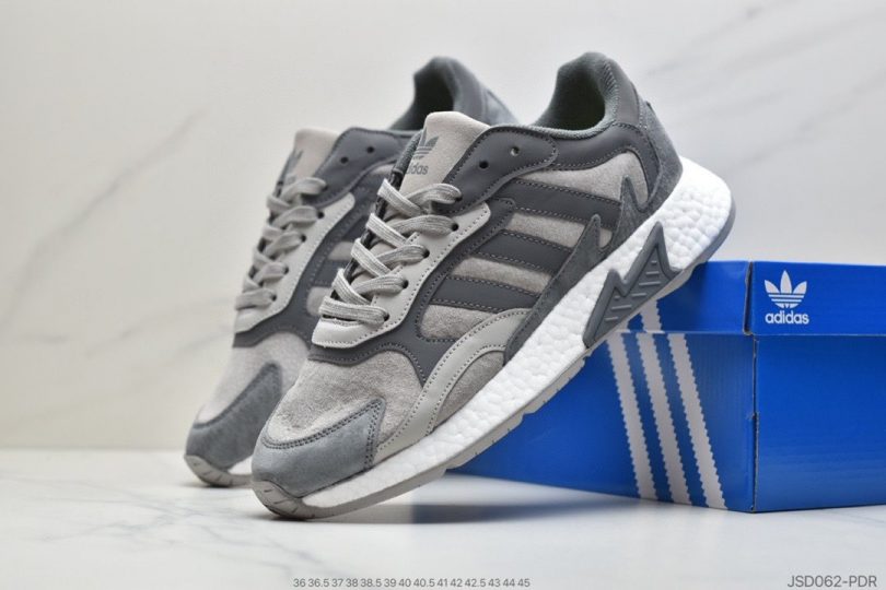 运动鞋, Boost, Adidas - 阿迪达斯三叶草TRESCRUN跑鞋货号:EG7111 ID:JSD062-OZZ