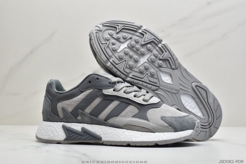 运动鞋, Boost, Adidas - 阿迪达斯三叶草TRESCRUN跑鞋货号:EG7111 ID:JSD062-OZZ