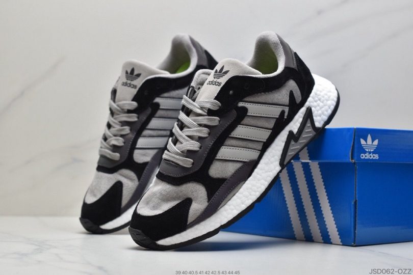 运动鞋, Boost, Adidas - 阿迪达斯三叶草TRESCRUN跑鞋货号:EG7111 ID:JSD062-OZZ