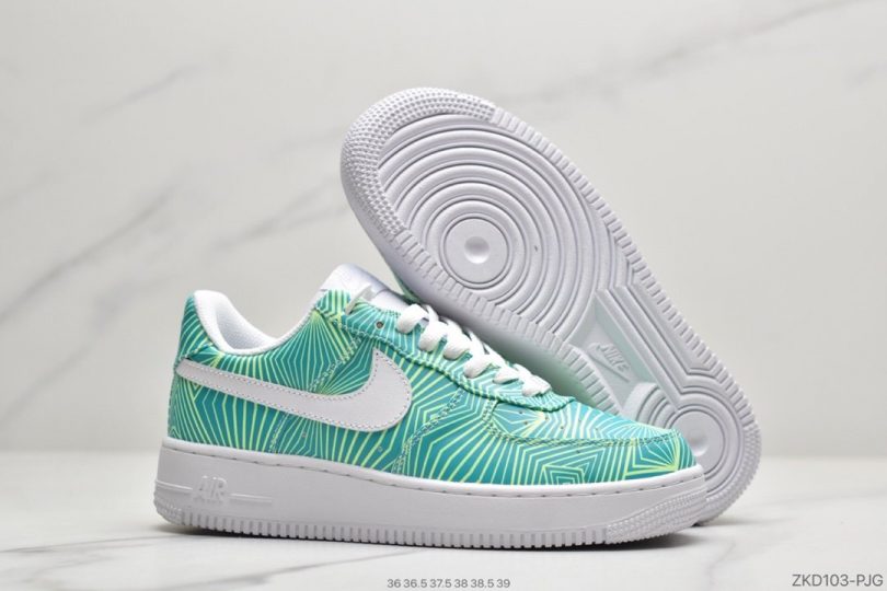 运动板鞋, 板鞋, Nike Air Force 1, Nike Air, NIKE, FORCE 1, Air Force 1 - 耐克 Nike Air Force 1 07 WB "军绿" 经典百搭休闲运动板鞋ID:ZKD103-PJG