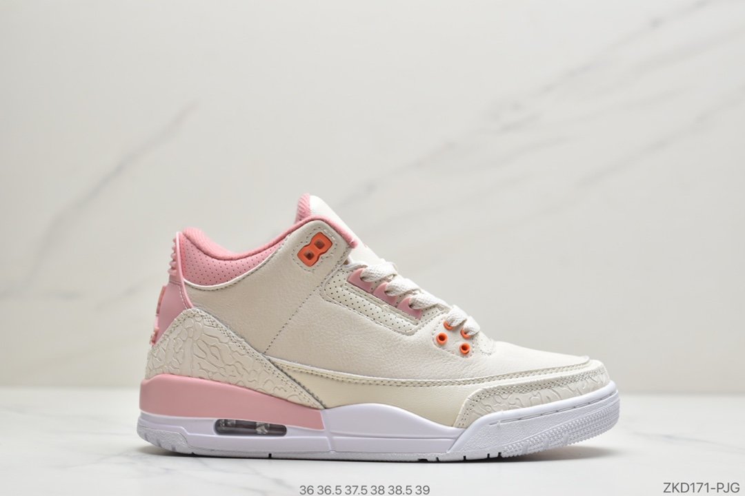 Air Jordan 3 Retro SE WHITE ORANGE 白黄水泥 AJ3复古休闲运动文化篮球鞋