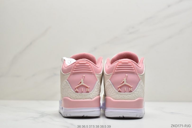 篮球鞋, 文化篮球鞋, Orange, Jordan, AJ3, Air Jordan 3 Retro, Air Jordan 3, Air Jordan - Air Jordan 3 Retro SE WHITE ORANGE 白黄水泥 AJ3复古休闲运动文化篮球鞋