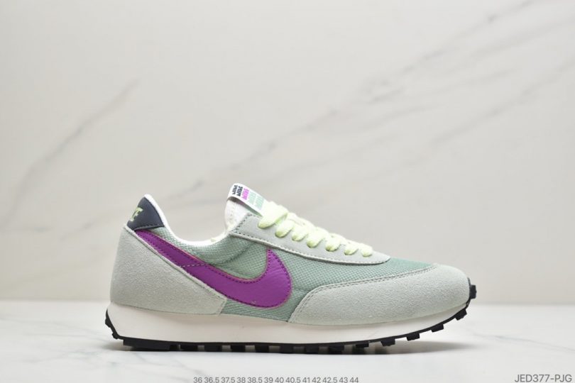 华夫, NIKE - 耐克Nike Wmns Daybreak"Hydrogen Blue/Plum Dust/Sail"OG破晓列系华夫复休古闲运动跑慢鞋