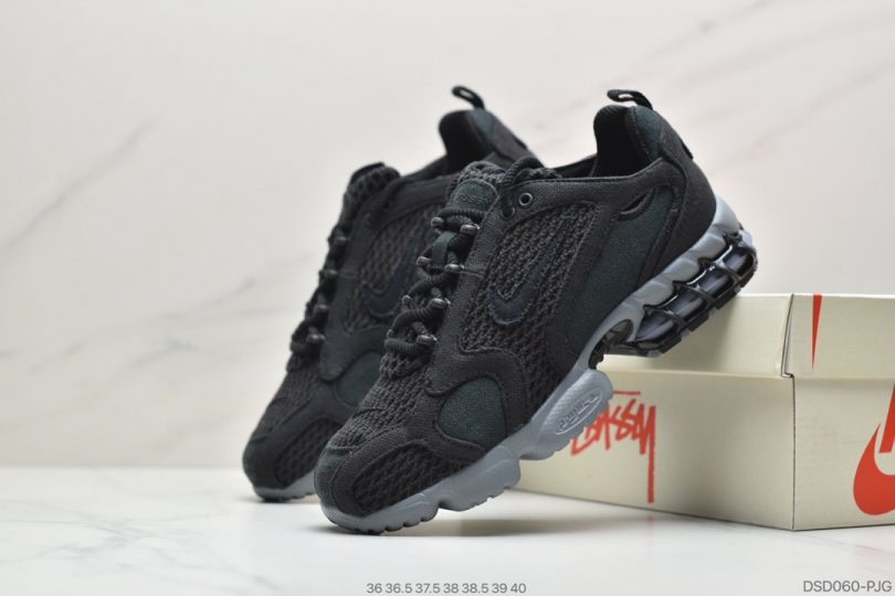 Zoom, SPIRIDON, Smoke Grey, Air Zoom - Nk Air Zoom Spiridon Caged 2"Smoke Grey/Metallic Silver"斯皮里东牢笼2代系列运动鞋