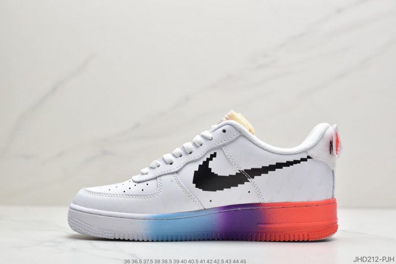 运动板鞋, 空军一号, 板鞋, Swoosh, Nike Air Force 1, Nike Air, Have A Good Game, Good Game - 耐克 Nike Air Force 1 Low “Have a good game” 电玩像素 空军一号低帮搭百休闲运动板鞋