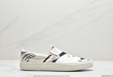 Vans范斯官方 Vans博物馆一脚蹬Slip-On低帮帆布鞋MoMA联名板鞋
