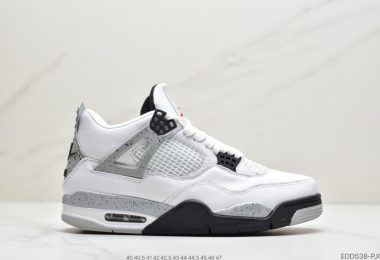 Air Jordan 4 Retro”White/Cement”AJ4代中帮复古休闲运动文化篮球鞋