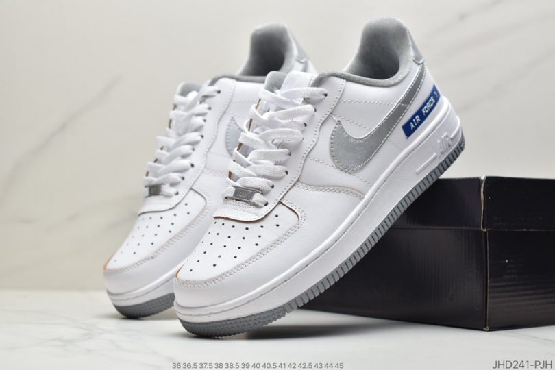 NIKE, labei maker, Air force1 LOW - 耐克NIKE 空军 Air force1 LOW “labei maker”白蓝配色，内置Solo蜂窝气垫