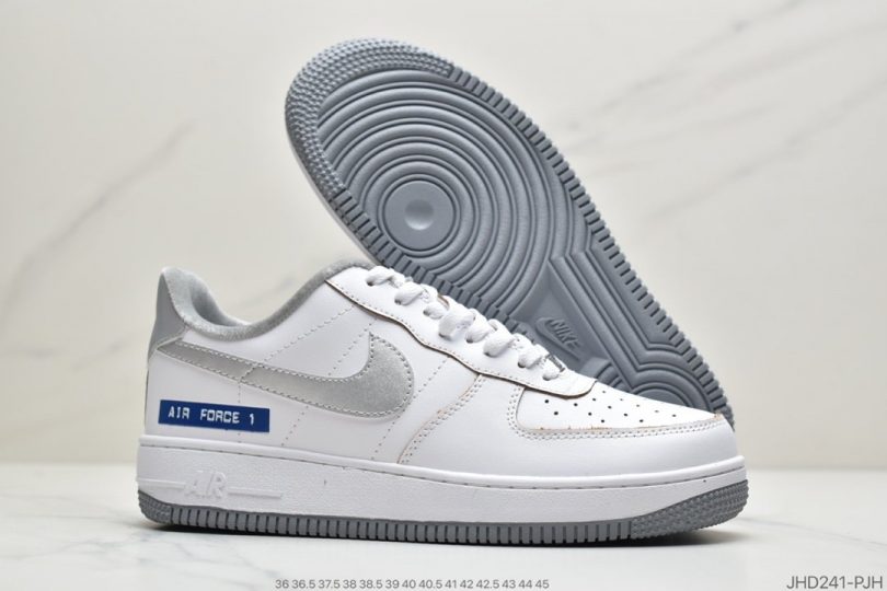 NIKE, labei maker, Air force1 LOW - 耐克NIKE 空军 Air force1 LOW “labei maker”白蓝配色，内置Solo蜂窝气垫