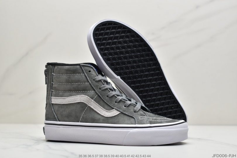 Vans SK8-Hi, Vans - 万斯Madness x Vans SK8-Hi 万斯 余文乐 全麂皮灰 余文乐亲着