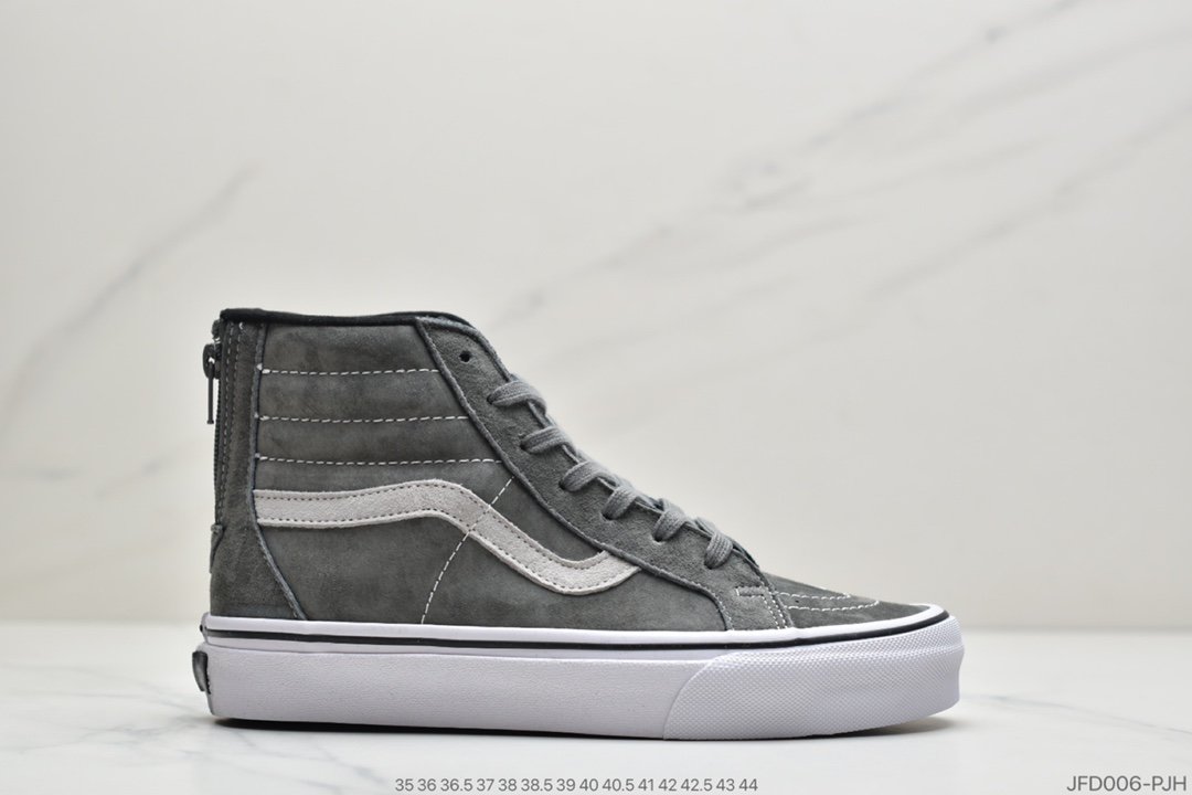 万斯Madness x Vans SK8-Hi 万斯 余文乐 全麂皮灰 余文乐亲着