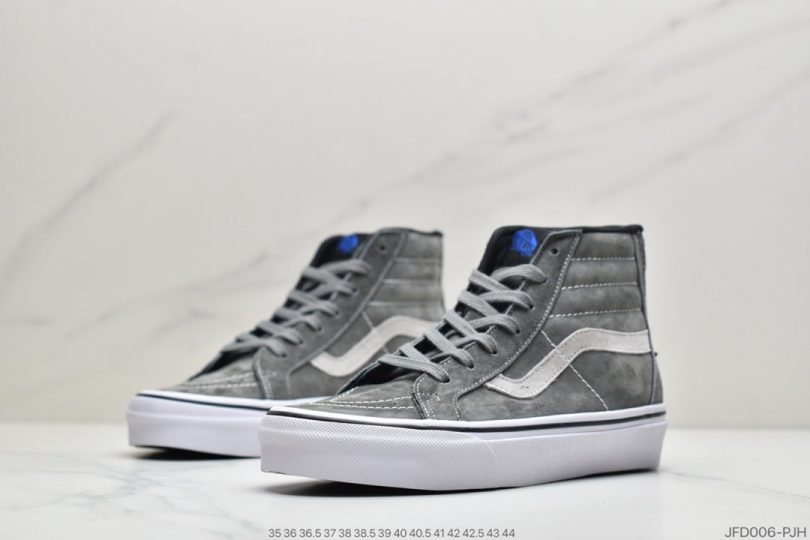 Vans SK8-Hi, Vans - 万斯Madness x Vans SK8-Hi 万斯 余文乐 全麂皮灰 余文乐亲着