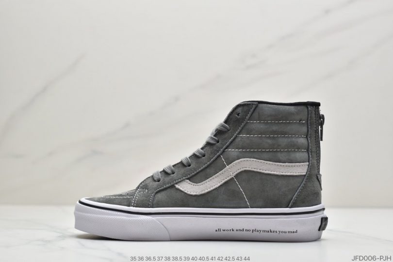 Vans SK8-Hi, Vans - 万斯Madness x Vans SK8-Hi 万斯 余文乐 全麂皮灰 余文乐亲着