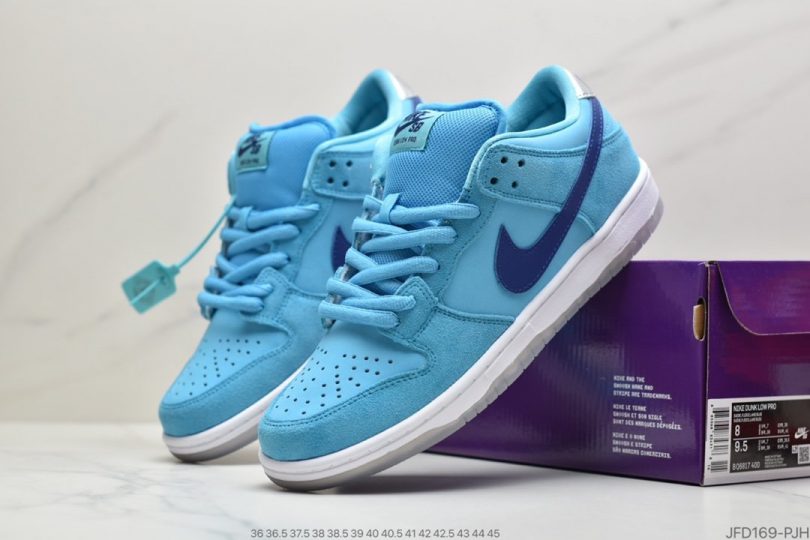 篮球鞋, 板鞋, 休闲板鞋, SB Dunk Low Pro, SB Dunk Low, Nike SB Dunk Low, Nike SB Dunk, Dunk - 耐克Nike SB Dunk Low Pro 天蓝色仿毛低帮休闲板鞋