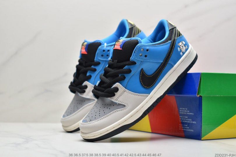 板鞋, Swoosh, SB Dunk Low, Nike SB Dunk Low, Nike SB Dunk, Nike SB, Nike Dunk, Dunk Low - Instant Skateboard x 耐克Nike SB Dunk Low 男女休闲板鞋ID:ZDD231-PJH