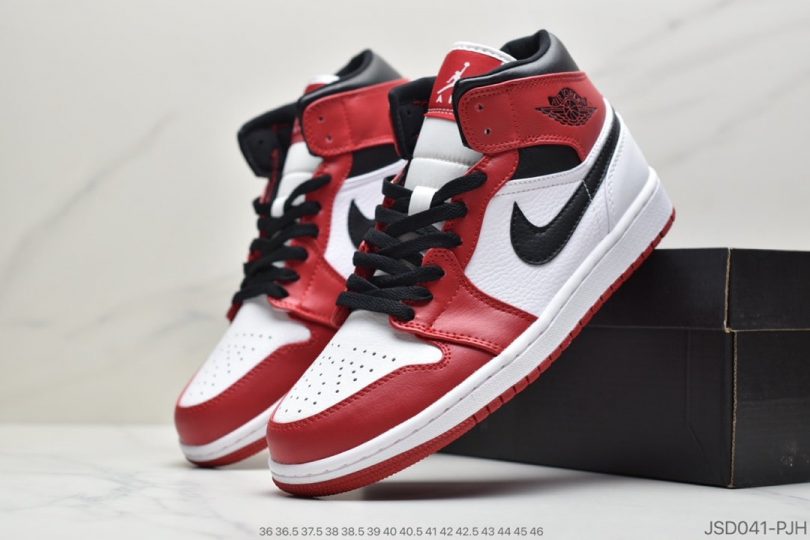 禁止转卖, 板鞋, 休闲板鞋, Jordan, Aj1, Air Jordan 1 Mid, Air Jordan 1, Air Jordan - Air Jordan 1 Mid 黑黄/小禁止转卖AJ1乔1中邦休闲板鞋 同步官方配色