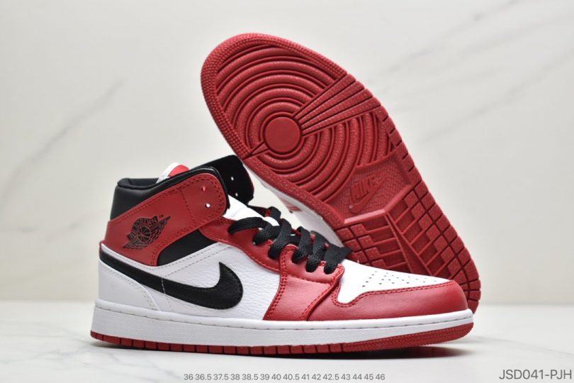 禁止转卖, 板鞋, 休闲板鞋, Jordan, Aj1, Air Jordan 1 Mid, Air Jordan 1, Air Jordan - Air Jordan 1 Mid 黑黄/小禁止转卖AJ1乔1中邦休闲板鞋 同步官方配色