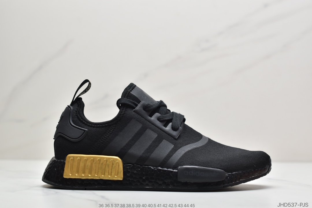 阿迪达斯Adidas NMD R1系列 原进装口Boost原料 高密度性弹针织 首发新配色