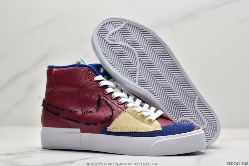 高帮, 运动板鞋, 板鞋, 开拓者, Nike Blazer Mid, NIKE, Blazer Mid, Blazer - 耐克 Nike Blazer Mid 开拓者牛皮面纯原系列 开拓者系列全新开发楦型纸板